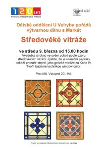 Středověká vitráž