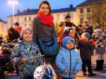 Lampionový průvod v Hradci Králové.